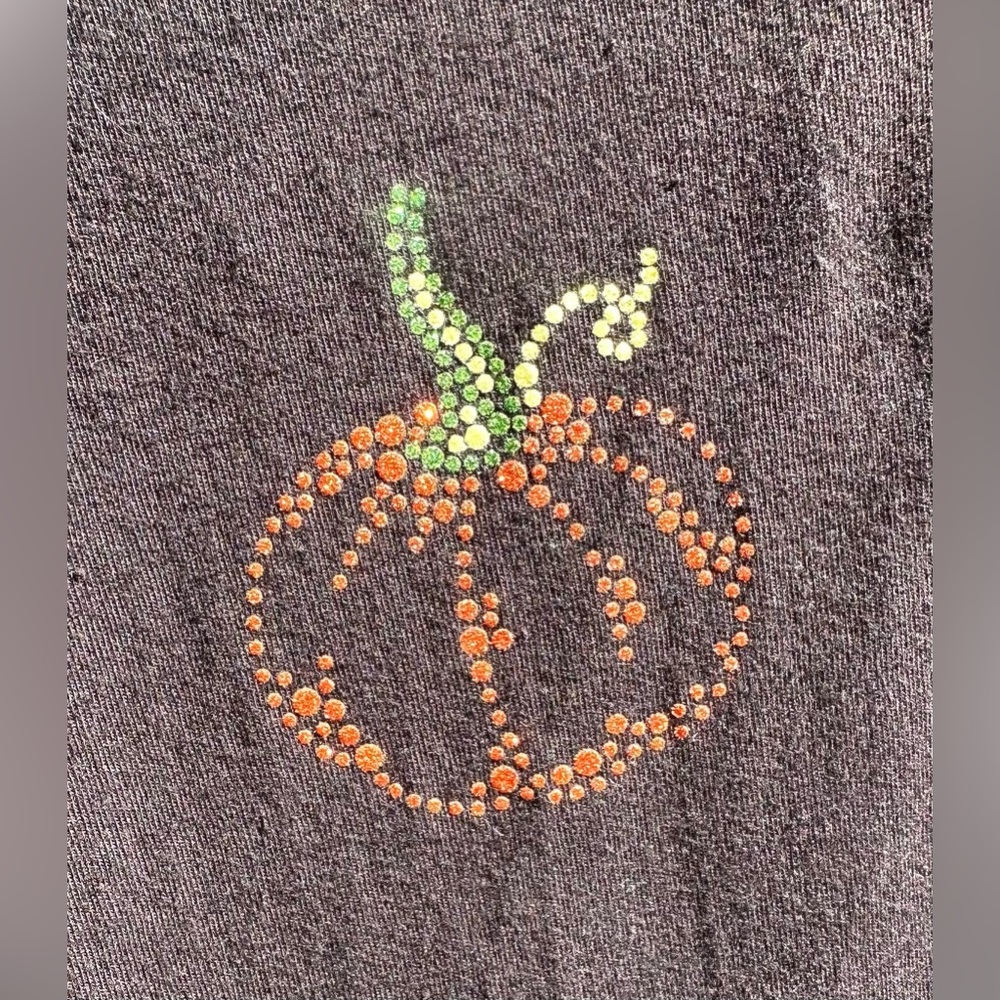 Black Long Sleeve Target Shirt Pumpkin Design for autumn Halloween vintage 2000 - Picture 9 of 9